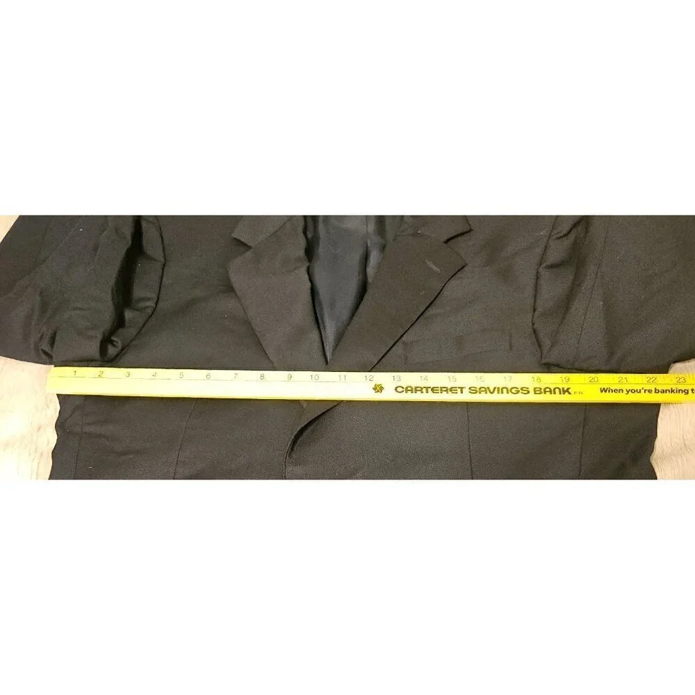 Jos A Banks Mens Size 41R Wool Blqzer Sport Coat Dark Navy Blue